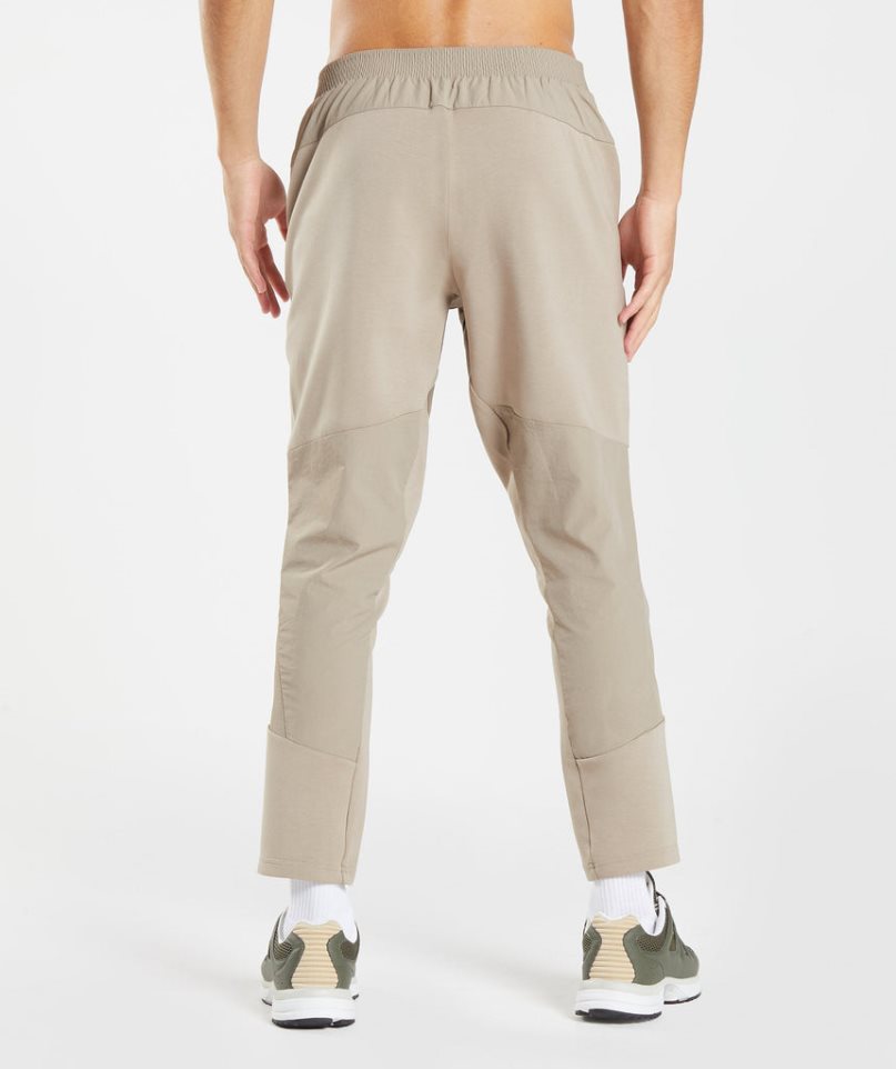 Men's Gymshark Retake Woven Jogger Khaki | CA A76308